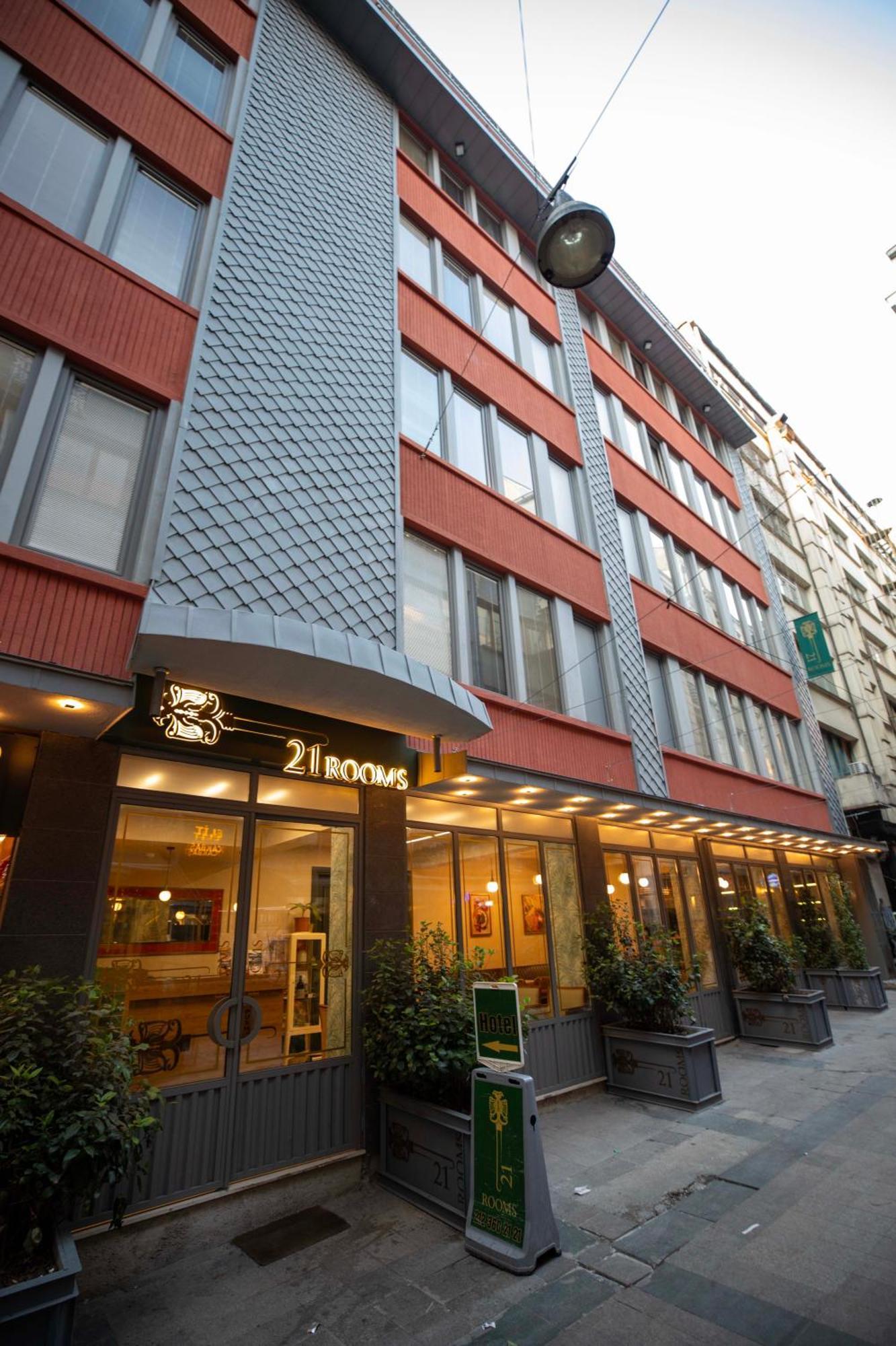21 Rooms Hotel 伊斯坦布尔 外观 照片